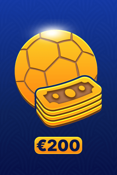 Platziere eine 200&nbsp;€ Wette auf Sport