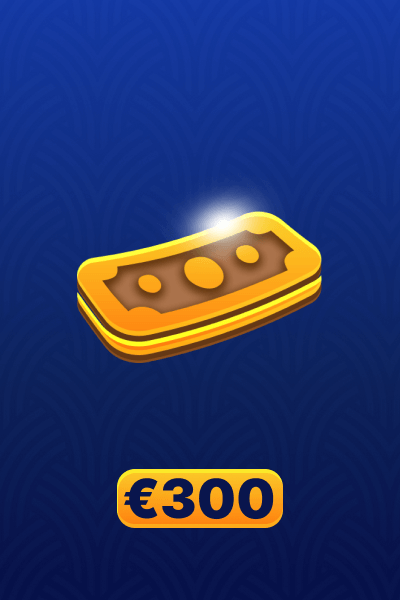 Mache eine Einzahlung von 300&nbsp;€