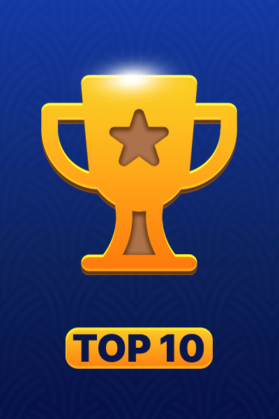 Platz unter den TOP 10 in einem Turnier