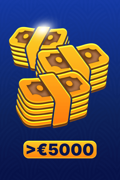 Mache Einzahlungen über 5.000&nbsp;€